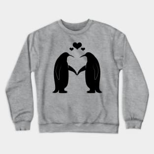 Penguins in Love Crewneck Sweatshirt